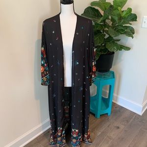 **SOLD** Black Kendall and Kylie Cover Up